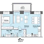 Apartman Prora - Apartment Mit Balkon - Seemelodie Binz